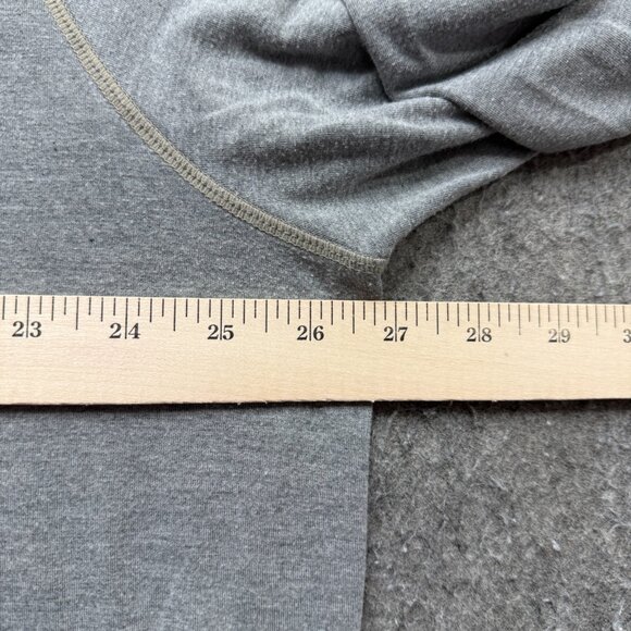 Free Fly 1/4 Zip Pullover Men 3XL Gray Performance Bamboo Long Sleeve - Picture 12 of 16
